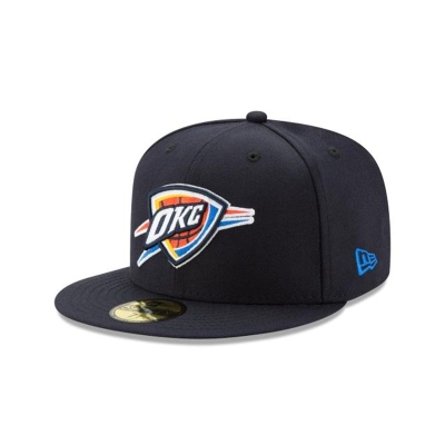 Oklahoma City Thunder Gorra | New Era NBA Team Color 59fifty Fitted Cap Mexico - Azules
